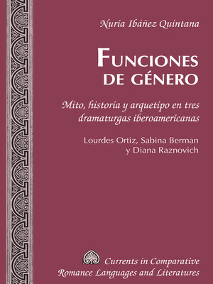 cover image of Funciones de género